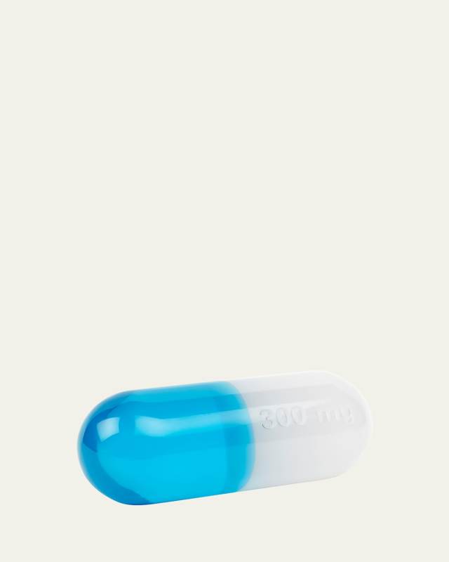 Medium Teal Acrylic Pill